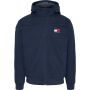 Tommy Jeans fleece lined shell jacket heren navy blauw