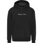 Tommy Jeans reg Linear hoodie heren zwart