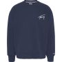 Tommy Jeans Signature crew sweater heren navy