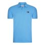 Tommy Jeans classic badge polo heren skysail