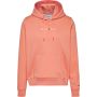 Tommy Jeans reg Serif Linear hoodie dames peach dusk