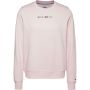 Tommy Jeans reg Serif color sweater dames faint pink