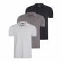 Pierre Cardin Classic polo 3-pack heren grijs mix