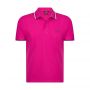 Pierre Cardin tipped polo heren fuchsia