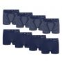Pierre Cardin 8-Pack Seamless Boxers Blue Striped