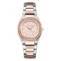 Furore Quadrante horloge rosegoud en zilver
