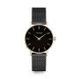 Furore Dazzling Nature horloge goud en zwart
