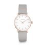 Furore Dazzling Nature horloge rosegoud en lichtgrijs