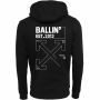 Ballin Est. 2013 Backprint Cross Hoodie Zwart
