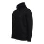 Cappuccino Italia fleece hood heren zwart