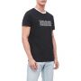 Calvin Klein Repeat Logo Tee Black
