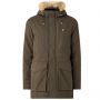 Lyle & Scott winter weight microfleece lined parka heren groen