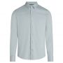 Calvin Klein smooth cotton slim overhemd heren slate gray