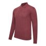 Cappuccino Italia Massa Knit Polo Burgundy
