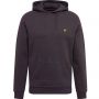 Lyle & Scott Brushed Hoodie Charcoal Marl