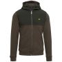 Lyle & Scott Softshell Jersey Zip Hoodie Trek Green