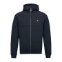 Lyle & Scott Softshell Jersey Zip Hoodie Dark Navy