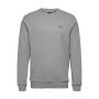 Lyle & Scott ronde hals sweatshirt heren mid grey marl