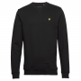 Lyle & Scott Crew Neck Sweatshirt Jet Black