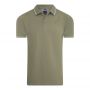 Mario Russo tipped polo Edward heren olive groen