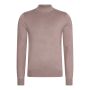 Mario Russo turtle neck trui heren deep taupe