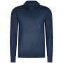 Mario Russo half zip trui heren jeans blue