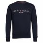Tommy Hilfiger logo sweater heren desert sky
