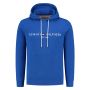 Tommy Hilfiger logo hoodie heren ultra blue