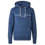 Tommy Hilfiger Logo Hoodie Aegean Sea Heather