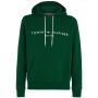 Tommy Hilfiger logo hoodie heren prep green