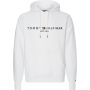 Tommy Hilfiger logo hoodie heren wit