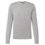 Tommy Hilfiger ronde hals pullover heren light grey heather