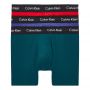 Calvin Klein 3-Pack Long Fit Boxers Contrast Colour