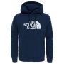 The North Face drew peak hoodie heren summit navy