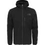 The North Face Softshell Nimble Hooded Jas Zwart