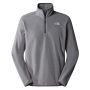 The North Face 100 Glacier Fleece Sweater Heather Grijs