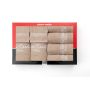 Pierre Cardin 8-Pack Handdoek Giftbox Taupe