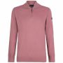 Presly & Sun Lewis zip knitted pullover heren old pink