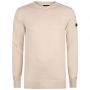 Presly & Sun Will R-neck knitted pullover heren beige
