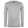 Presly & Sun Will roundneck knitted pullover heren grey