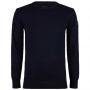 Presly & Sun Will roundneck knitted pullover heren navy