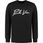 Paulo Vici logo heren sweater - zwart