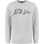 Paulo Vici logo heren sweater - grijs