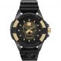 Philipp Plein horloge the Skull heren zwart / goud