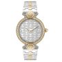 Philipp Plein horloge Plein Couture dames zilver/goud