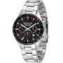 Sector R3273616004 heren horloge zilver/zwart 44mm