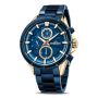 Rotorcraft Horloge Gear Blauw/Goud 47mm