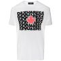 Dsquared2 D2 Sway Tee Wit