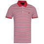 Lyle and Scott Stripe Polo Gala Red