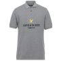 Lyle and Scott Club L/S Polo Mid Grey Marl